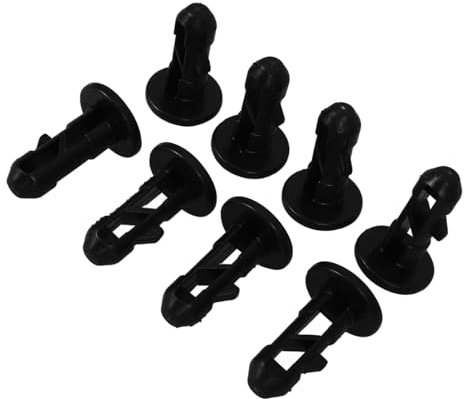 Mobestech 8pcs Wheelie Bin Lid Locking Clips Plastic Connecting Axle Pin for Rubbish Bin Easy Maintenance and Cleaning