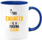 quotedazur - Mug Este Ingeniero Es Una Leyenda | Regalo Humorístico Para Ingenieros, Cumpleaños, Despedidas, Fiestas Y Más