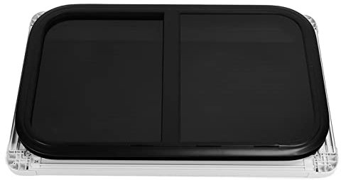 Finestra Scorrevole per Camper, buona Tenuta 800x500mm Finestra di Ricambio per Camper per roulotte (Spessore Parete applicabile 25-33mm)