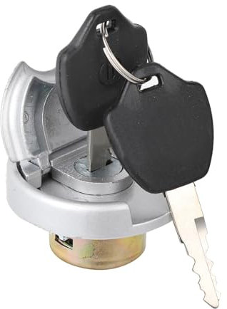 NPXUAMTJ Sicherstellungsstoffe Tanks Caps Mit Schaltern Lock Anti Diebstahl Motorradgasdeckel Korrosions Resistente Gaskappen Mit Verriegelung Für Fahrrad