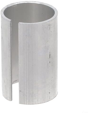 ZWEquipint Adaptateur de cale de potence de vélo de 2,5 cm à 4,3 cm, adaptateur de fourche de 28,6 à 25,4 mm en alliage d'aluminium, outil de cyclisme pour VTT (45 mm)