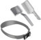 Degrader Cheveux Homme, 3 Pcs Guide De Coupe De Peignes Pochoir De Coupe Cheveux Réglable, Peigne Degrade De Positionnement Incurvé Pour Salon Et DIY À La Maison Set De Peignes Pour Coiffeur Homme