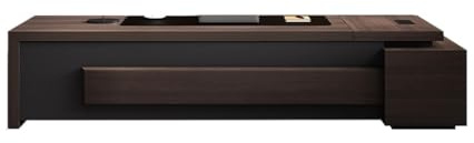 TEESONG Vanity Desk Office Desks Modern Executive Desk President's Manager Office Furniture