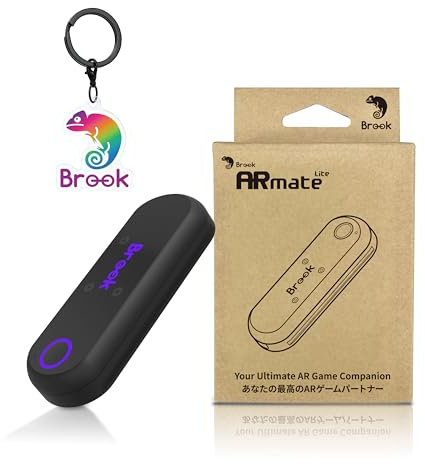 Brook AR Mate Lite Auto Catcher für Pokémon GO, Mini Bluetooth Auto Catch & Auto Spin Gerät, Smart Roaming GPS Walker für AR Games, Tragbares Auto Catcher Zubehör mit App Steuerung für iOS