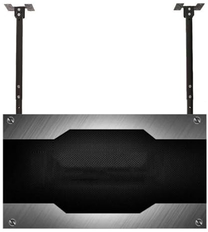 Verstellbare Deckenhalterung für Fernseher, neigbare Doppelstangen-Wandhalterung für LCD-Bildschirme, geeignet für große LED-Bildschirme von 55 bis 86 Zoll, VESA 800 x 400 mm