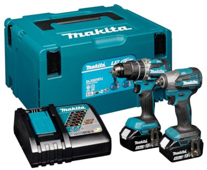 Makita DLX2578TJ 2 Piece LXT Brushless Combo Kit Supplied in a Makpac Case