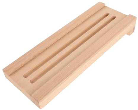 Molde para Palillos Chinos de Madera para Niños, DIY Familiar Beige
