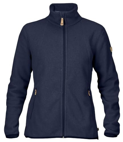 Fjällräven Damen Stina Fleece Jacke, Dark Navy, XL EU