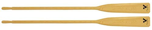 The Stork Ruder 1 Paar Ruderriemen Holzruder Holzriemen Holzpaddel für Ruderboote Angelboote Länge 165 / 180 / 195 / 210 / 225 / 240 / 265 cm (180)