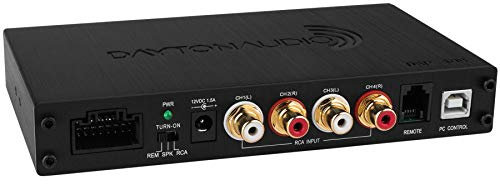 Dayton Audio DSP-408 4x8 DSP Digital Signal Processor for Home and Car Audio