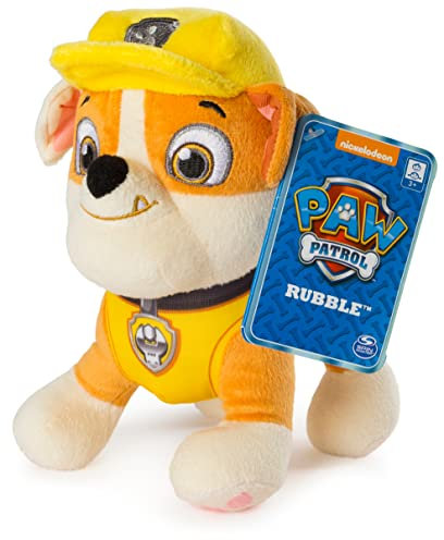 PAW PATROL Rubble Plüsch 20 cm