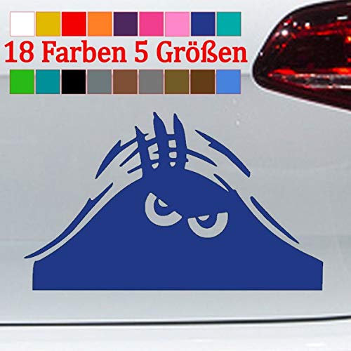 Kofferraum Aufkleber Monster Auto Golf GTI Tuning JDM Sticker 18 Farben 5 Größen