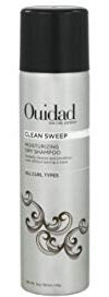 Ouidad Clean Sweep Moisturising Dry Shampoo, absorbiert überschüssiges Öl, Schweiß und Gerüche und hinterlässt einen frischen Duft, unsichtbare Formel hinterlässt keine weißen Rückstände, 160 ml