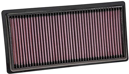 K&N Filters 33-5101 Filtro Aria Sportivo Filtro aria motore quadrato Filtro a lunga durata