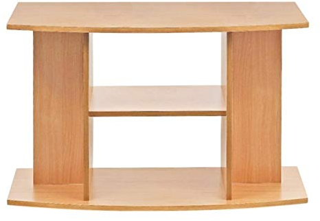 ZooPaul Aquarium Unterschrank Budget 60 x 30 x 60 cm mit gewölbter Frontscheibe Buche