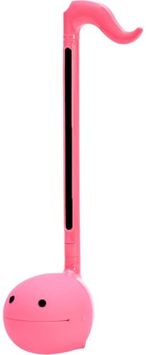 Otamatone Regolare Rosa, Giapponese Elettronico Strumento musicale, Portatile Touch Strumenti musicali digitali, Bambini Adolescenti Giocattolo regalo divertente e fantastico, Compleanno Natale