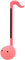 Otamatone Regolare Rosa, Giapponese Elettronico Strumento musicale, Portatile Touch Strumenti musicali digitali, Bambini Adolescenti Giocattolo regalo divertente e fantastico, Compleanno Natale