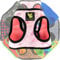 EcoBark Step in Dog Harness - Eco-Friendly Teacup Dog Harnesses for XXS, XS, and Small Dogs - Reflective and Adjustable Mini Body Halter -Tiny Soft Mesh Toy Breed Vest Under 5 lbs (Floral, XXS)