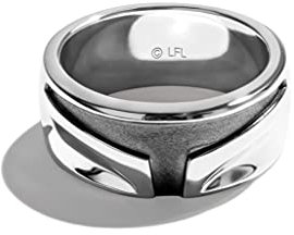 Star Wars™ Fine Jewelry The Mandalorian™ Damenring Silber und Schwarz Rhodium, Metall, Nicht bekannt