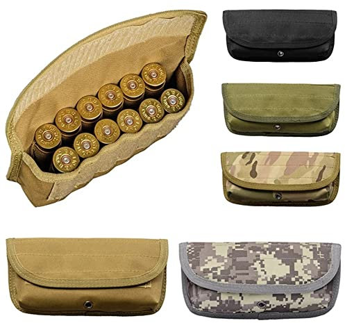 ACEXIER Airsoft Tactical 12 Round 12 Gauge Shotshell Molle Mag Pouch Proiettile Borsette Supporto Militare Caccia 12GA Ammo Cartuccia Borse