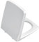 Alpenberger WC Sitze | VitrA Metropol WC-Sitz | Toilettensitz mit Schnellverschluss & Absenkautomatik | Softclose WC Deckel mit Edelstahlscharnieren | Toilettendeckel aus Duroplast | Made in Europa