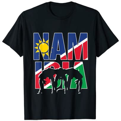 Namibia Rugby Union Trikot 2019 Fans Kit Namibian Supporters T-Shirt