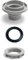 Conector de manguera de piscina para Intex Parts 10744 10256 10255 conector de colador roscado tuerca de colador, arandela de goma plana (38 mm)