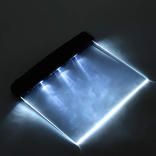 LED Leselampe, Lightwedge-Buchlicht LED Taschenbuch Leuchte, LED-Leseleuchte mit abnehmbarem Seitenclip für Nachtlesung Langes Lesen Im Bett ohne Augenermüdung