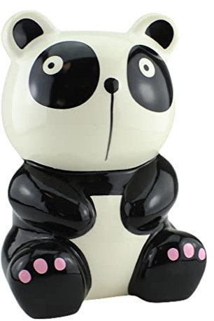 Keramik Spardose/Sparbüchse - Pandabär - 11 x 12 x 18 cm - Tier Deko Spardose