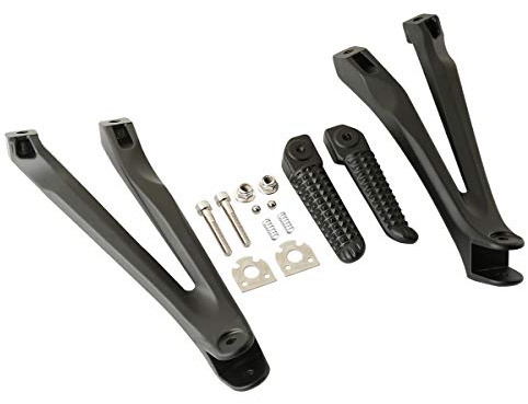 TCMT Kit de support de repose-pieds passager arrière pour Yamaha YZF R1 2004-2008