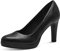 Tamaris Damen Pumps Stilettoabsatz Vegan; Black MATT, EU 41