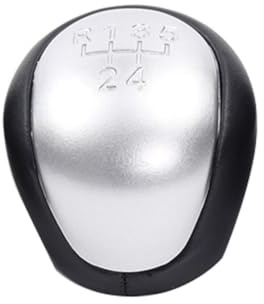 Autoschaltknauf 5-Gang-Schaltknauf Für Kia Ceed Cerato Rio Hyundai I30 Elantra Touring 2008 Stick Schaltknauf (Farbe : Weiß)