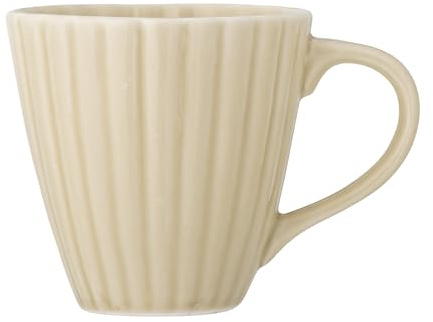 Bloomingville Latina Becher, Tasse, Natur, Steingut, T8,5xH8,5 cm, 220 ml