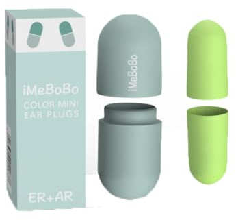 sleepnap Calm Buds Anti Stress Ohrstöpsel für ungestörte Ruhe Ohrstöpsel zum Schlafen, superweiche Schaumstoff-Ohrstöpsel