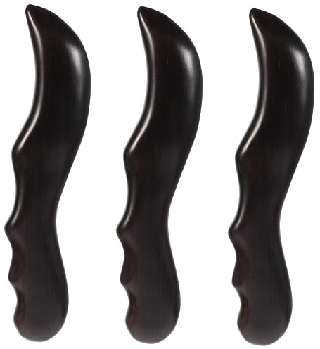 Healvian 3stücke Gua Sha Massageplatte Körpermassagewerkzeug Für Muskellockerung Akupunktur Und Gesichtsbehandlung Langlebig Und Handgefertigt Für Entspannung Und Pflege