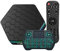 Android TV Box 12.0, TV Box Android 2024 4GB RAM 64GB ROM H618 Quad-core Android Box Soporta 4K 6K WiFi 6 2.4G/5G Dual WiFi BT 5.0 100M Ethernet 3D HDR10 H.265 con Mini teclado