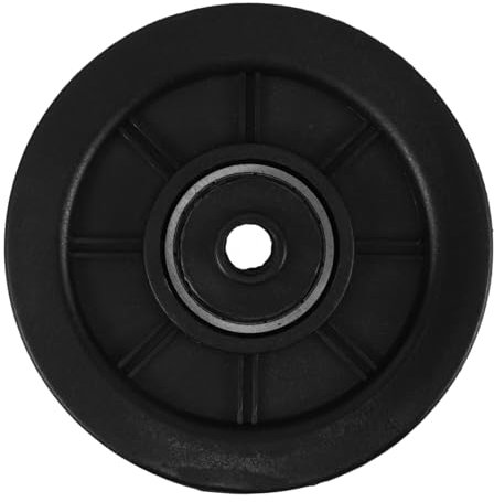 BESTonZON Riemenscheibe aus Nylon universelle Fitnessgeräte Professionelle Riemenscheibe Austausch von Teilen für Fitnessgeräte tragendes Riemenscheibenrad Black