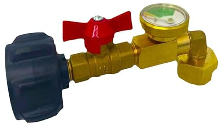OUOULAJY Gas-Nachfülladapter für 0,5 kg Tanks Gasflaschenanschluss für Grill Outdoor