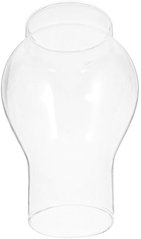Angoily Vintage Lampenglas aus Glas Transparent Installieren Schützt Lampenbirne Klassisches Design für Heimdekoration und Outdoor Aktivitäten
