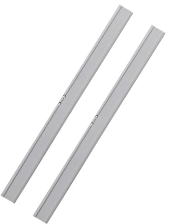 PAMINGONO 2 Stück Ersatzgummi für Fensterwischer Langlebige Gummilippen Installieren Kompakte Geeignet für Glas Spiegel Fliesenreinigung Gesundheitlich Unbedenklich
