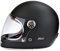 Viper F656 Vintage Motorradhelm Fiberglas Integralhelm mattschwarz - mattes schwarz - XL