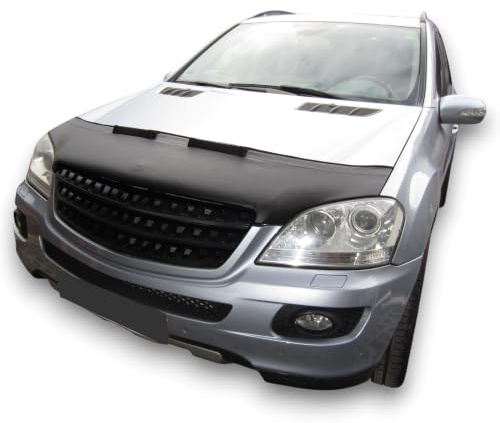 AB3-00137 Auto BRA kompatibel mit Mercedes Benz MB ML W164 2005-2011 Haubenbra Steinschlagschutz Tuning Bonnet Bra