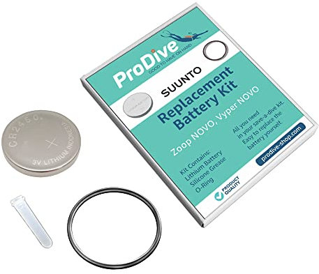 Scuba orings Suunto Zoop Vyper Novo Replacement Battery Kit