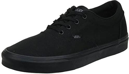 Vans Damen Doheny Sneaker, Schwarz ((Canvas) Black/Black 186), 38.5 EU