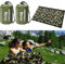 HONYAO Bolsa de Dormir de Supervivencia, Bolsa de Dormir de Emergencia, Bivvy de Supervivencia Ligero Camping al Aire Libre Senderismo, Camuflaje, 2 Pieces