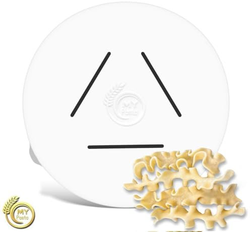 MY Pasta - Reginette breite gewellte Bandnudeln - Zubehör für Pastamaker Pasta Disc kompatibel mit Pasta Maker Avance 7000 Matrizen Pastadisc für selbstgemachte Pasta Nudeln Matrize