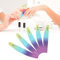 Lime per Unghie 80/100/150/180/240, Disponibile in cinque taglie Professionali Mezza luna Bilaterale Strumenti per la Cura Degli Unghie Lavabili a Doppia Faccia Lime per Manicure e Pedicure(150/150)