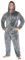 CityComfort Herren Overall Jumpsuit, One Piece Anzug Fleece Onesie Herren Flauschig Einteiler Schlafanzug Herren und Teenager Jungen M-3XL, Geschenke für Männer (XL, Hellgrau)