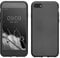 kwmobile Case kompatibel mit Apple iPhone SE (2022) / iPhone SE (2020) / iPhone 8 / iPhone 7 Hülle - Schutzhülle aus Silikon metallisch schimmernd - Handyhülle Metallic Grau