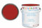 SCOOBYS PAINTS BACK IN THE MIX Anti Rust Direct to Metal Paint Protection prevents Corrosion indoor & Outdoor gloss Finish (250ML Tin, RAL3000 Flame red)